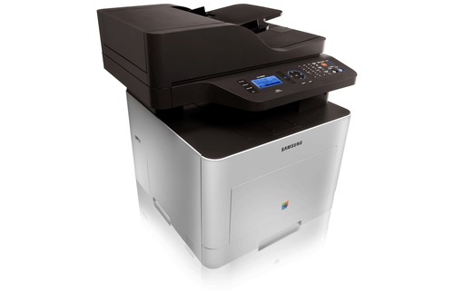 מדפסת לייזר משולבת צבעונית Samsung CLX-6260FR - מבט מצד שמאל בזווית