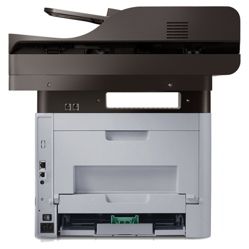 מדפסת לייזר משולבת Samsung ProXpress SL-M4070FR - מבט אחורי עם חיבורים
