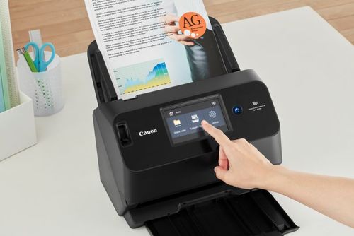 סורק Canon imageFORMULA DR-S150 – מסך מגע ומסמכים בהזנה