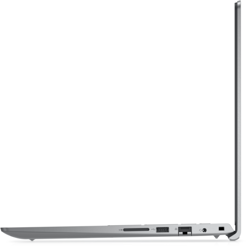 מחשב נייד Dell Vostro 15 3520 - מבט צד ימין עם יציאות SD, USB, רשת ושמע