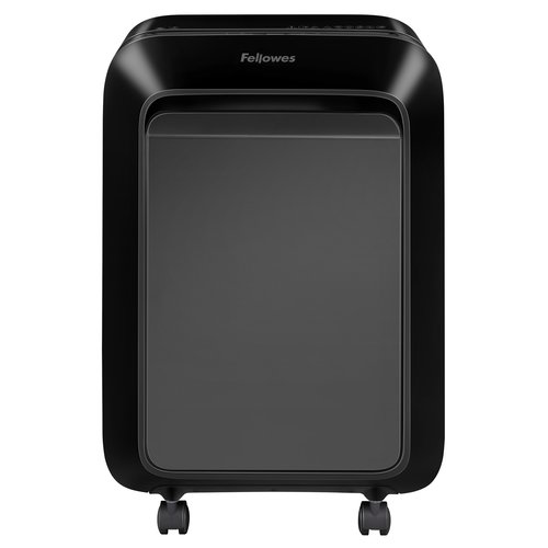 מגרסת נייר Fellowes Powershred LX210 שחורה, מבט חזית