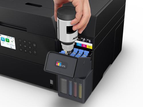 Epson EcoTank L6370 - מילוי דיו מבקבוק למיכל