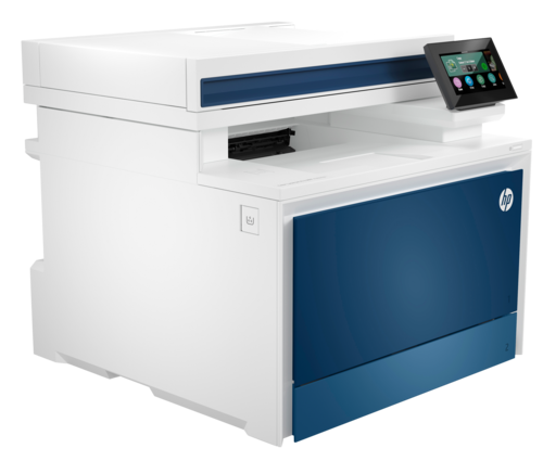 מדפסת לייזר צבעונית משולבת HP Color LaserJet Pro MFP 4302fdn – מבט אלכסוני מצד שמאל