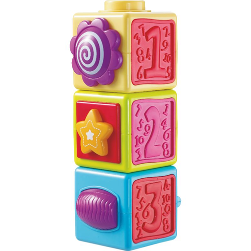 3 קוביות פעילות הראשונות שלי