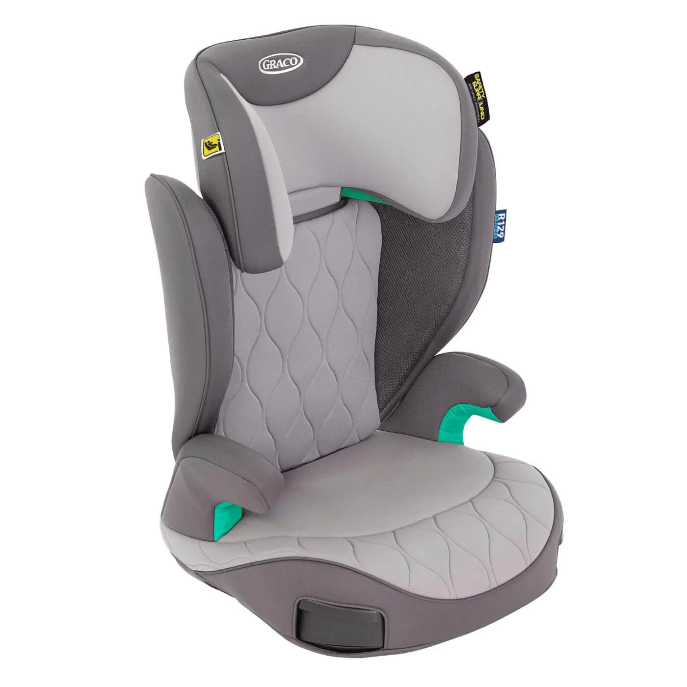 בוסטר גב עם ISOFIX דגם Affix R129 אפור Graco