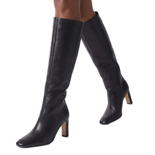 נעל עקב STEVE MADDEN מידות 35.5-41 לנשים בגוון שחור פלטפורמה