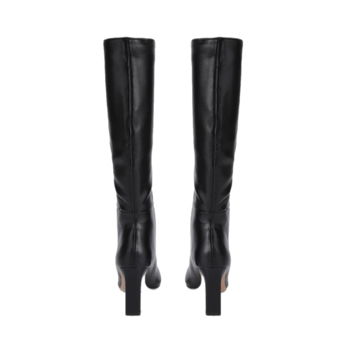 נעל עקב STEVE MADDEN מידות 35.5-41 לנשים בגוון שחור פלטפורמה - תקריב