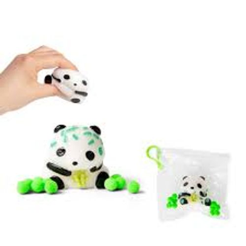 סקווישי בצורת דוב פנדה רך ודביק להפגת מתחים - Squishy Panda Bear