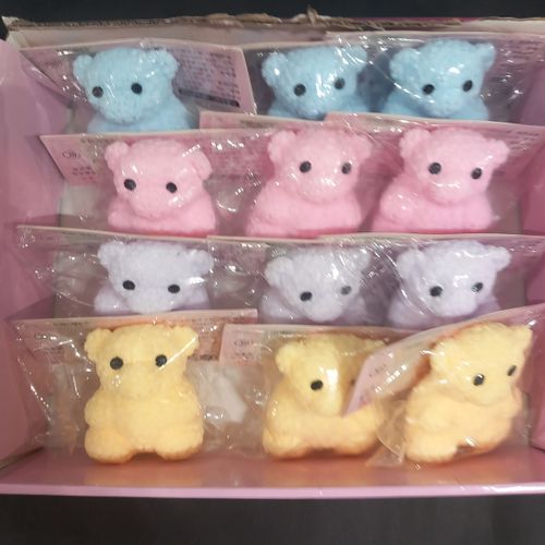 סקווישי דובי נידו  נמעך להפגת מתחים  -  Squishy Teddy Bear Nido  TG-331-7