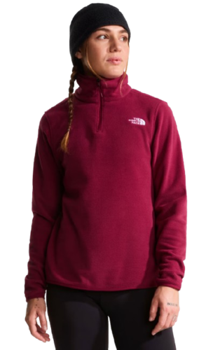 חולצת פליס ¼ רוכסן לנשים The North Face - Glacier Fleece ¼ Zip Jacket