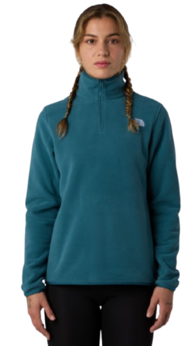 חולצת פליס ¼ רוכסן לנשים The North Face - Glacier Fleece ¼ Zip Jacket