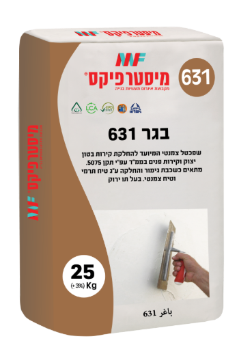 שק שליכט בגר פנים לבן 631 (25ק"ג) מיסטר פיקס 