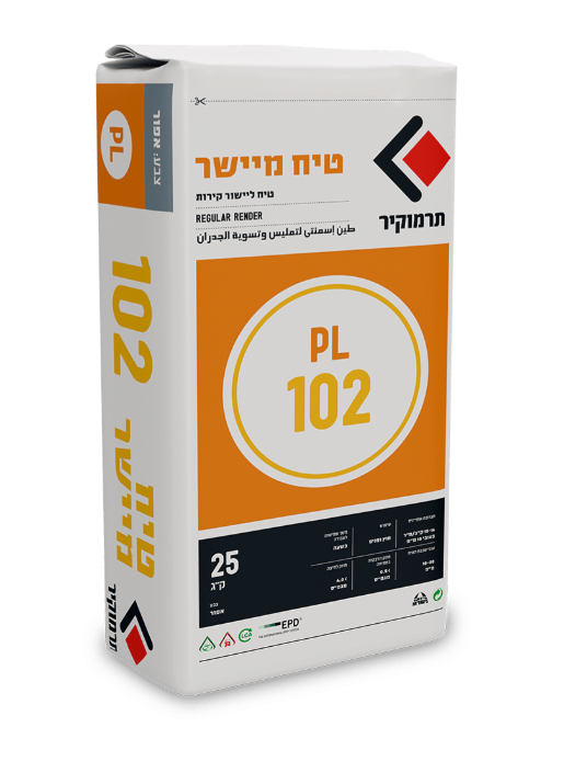 טייח מיישר PL102 (25ק"ג) תרמוקיר 