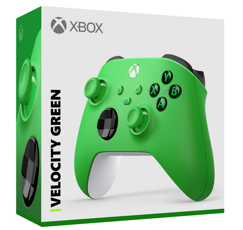 שלט אלחוטי Microsoft Xbox Wireless Controller Velocity Green / Xbox Series X|S / QAU-00091