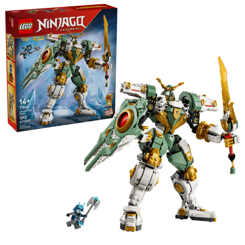לגו NINJAGO®‎ - חגיגות 15 שנה לרובוט טיטאן הענק של לויד (71860) LEGO