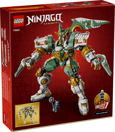 לגו NINJAGO®‎ - חגיגות 15 שנה לרובוט טיטאן הענק של לויד (71860) LEGO