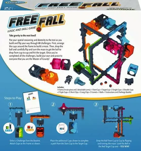 משחק היגיון נפילה חופשית Free Fall לגיל 8+
