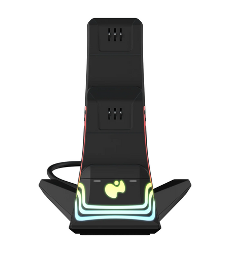 עמדת טעינה כפולה PDP Afterglow Wave Dual Charger לשלטי Xbox / RGB / PDP-CHARGER