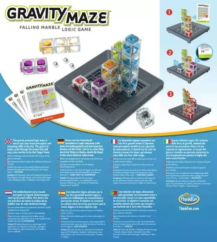 משחק היגיון מבוך הכבידה Gravity Maze לגילאי 8+
