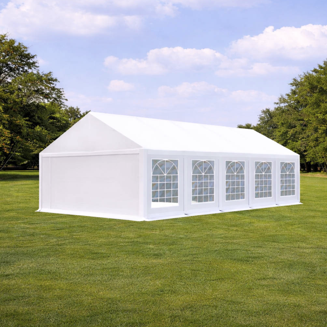 אוהל לאירועים 6X10 פרמיום PVC חזק במיוחד TENT-PRO