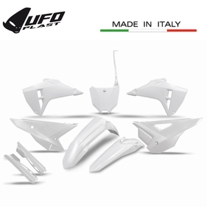 סט פלסטיקה UFO HONDA CRF250/450 21-24 (עיצוב 2025) צבע לבן