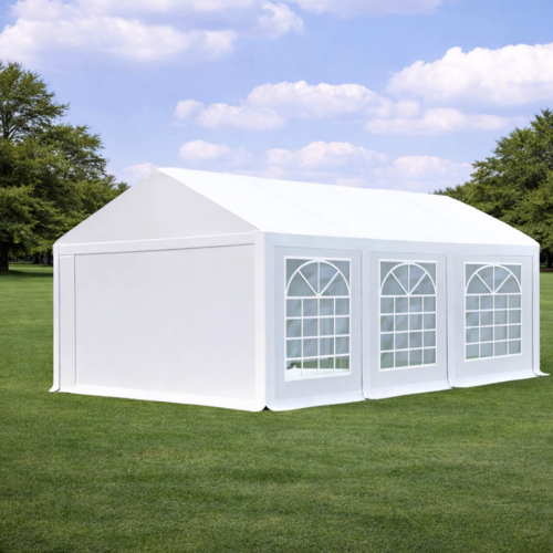 אוהל לאירועים 6X6 פרמיום PVC חזק במיוחד TENT-PRO