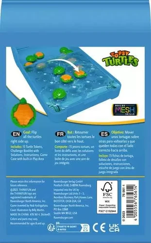 משחק היגיון צבים מתהפכים – Topsy Turtles לגילאי 8+