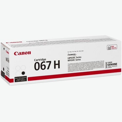 טונר שחור מקורי Canon 067H – אריזה מצד שמאל