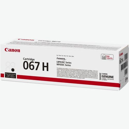טונר שחור מקורי Canon 067H – אריזה מצד ימין