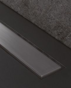 תעלת ניקוז 650 מ״מ Frameless סילבר מטאל - MYUBI