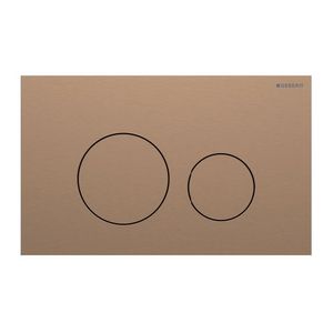 לחצן ״סיגמה 40״ עיגולים רד גולד - GEBERIT