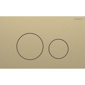 לחצן ״סיגמה 40״ עיגולים בראס - GEBERIT
