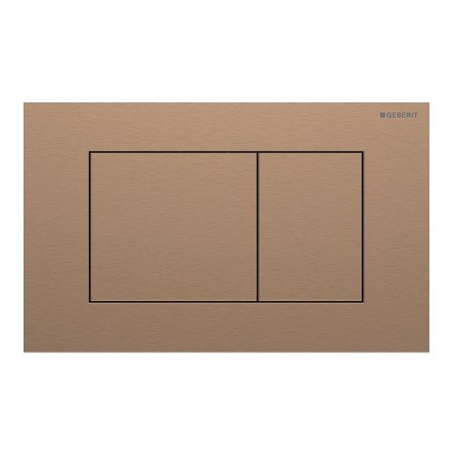 לחצן ״סיגמה 40״ ריבועים רד גולד - GEBERIT