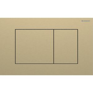 לחצן ״סיגמה 40״ ריבועים בראס - GEBERIT
