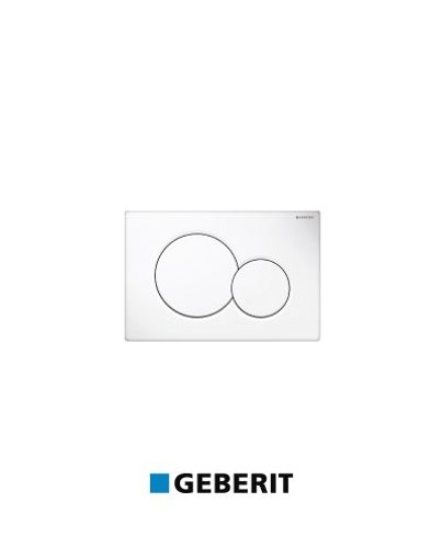 לחצן סיגמה 01 עגול לבן - GEBERIT