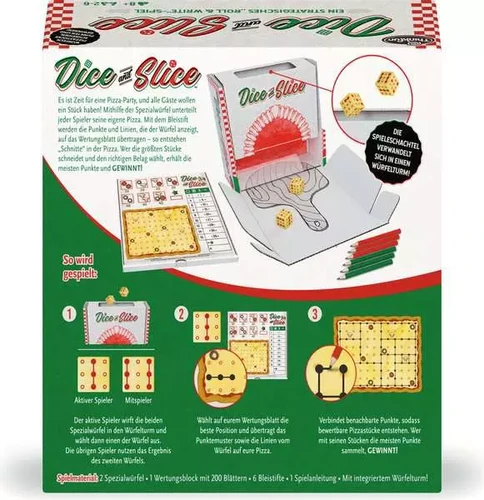 משחק היגיון קוביות וחתיכות Dice and Slice לגילאי 8+