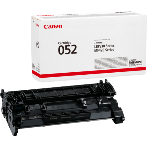 טונר מקורי Canon 052 שחור – אריזה וקרטריג׳
