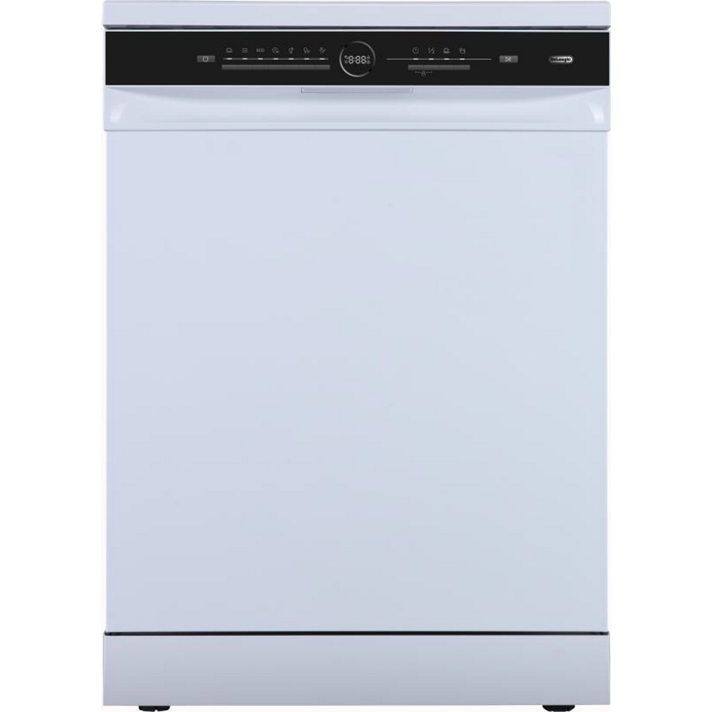 מדיח כלים רחב לבן DeLonghi דלונגי דגם DWDL6135W | יבואן רשמי ניופאן