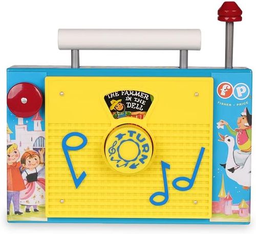פישר פרייס רטרו רדיו טלויזיה FISHER PRICE