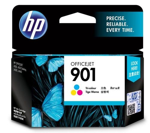 ראש דיו צבעוני מקורי HP 901 Tri-colour – אריזה