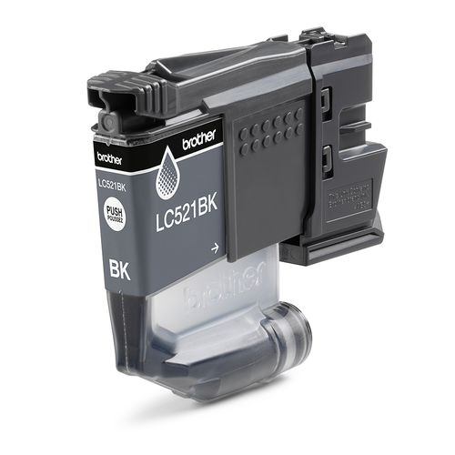 מחסנית דיו מקורית Brother LC521BK שחור – מחסנית