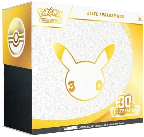 מארז אספנות Elite Trainer Box פוקימון 30 שנים - Pokémon TCG 30th Celebration Collection