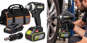 מברגת מפתח בוקסה 1/2 20V (N/M) 500 מקצועית WU289.9  [ סוללה + מטען ]
