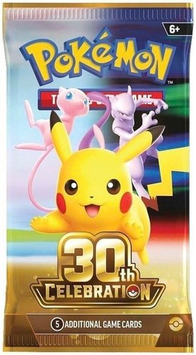 מארז בליסטר 2 חבילות פוקימון 30 שנים - Pokémon TCG 30th Celebration Blister Pack