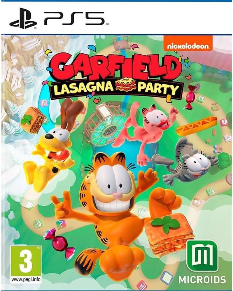 Garfield lasagna party PS5
