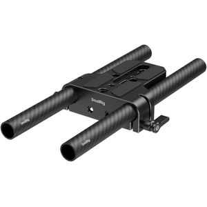 פלטת בסיס למצלמה עם מוטות 15 מ"מ SmallRig Bottom Mount Plate