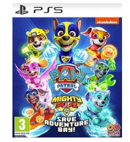 Paw patrol mighty pups ps5