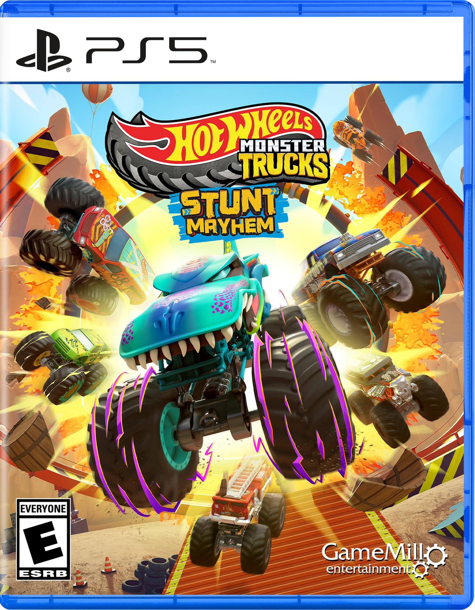 Hotwheels monster trucks stunt mayhem ps5