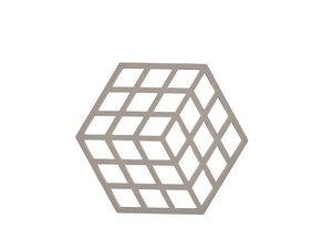 תחתית לסיר Cube - חום טאופ