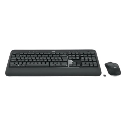סט מקלדת ועכבר אלחוטיים צבע שחור Logitech MK540